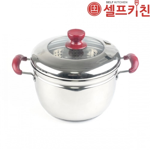 러브송 2단찜곰솥 스텐찜통 찜기 시루솥 업소식당 가정용